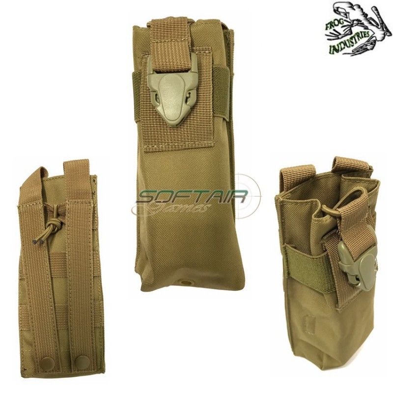 Tasca Porta Radio Plus Tan Frog Industries (fi-116-tan)