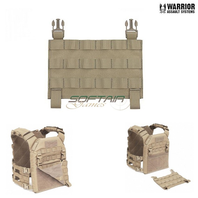 Rpc Vest Molle Front Panel Coyote Tan Warrior Assault Systems (w-eo-rpc-mfp-ct)