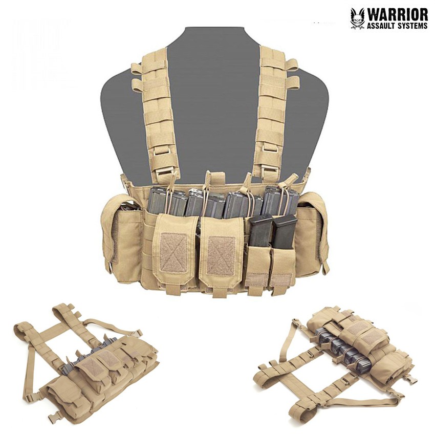 Falcon Chest Rig Coyote Tan Warrior Assault Systems (w-eo-fcr-ct