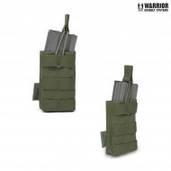 Single Fast Open M4 5.56mm Magazine Pouch Olive Drab Warrior Assault Systems (w-eo-smop-od)