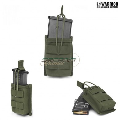 Single Fast Open G36 Magazine Pouch Olive Drab Warrior Assault Systems (w-eo-smop-g36-od)