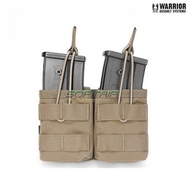 Double Fast Open G36 Magazines Pouch Coyote Tan Warrior Assault Systems (w-eo-dmop-g36-ct)