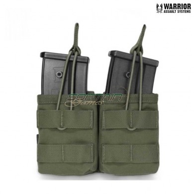 Double Fast Open G36 Magazines Pouch Olive Drab Warrior Assault Systems (w-eo-dmop-g36-od)
