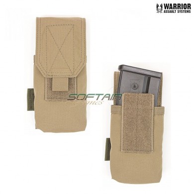 Single Magazine G36 Pouch Coyote Tan Warrior Assault Systems (w-eo-sg36c-ct)