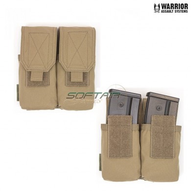 Double Magazines G36 Pouch Coyote Tan Warrior Assault Systems (w-eo-dg36c-ct)