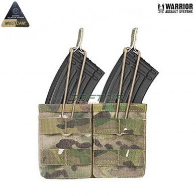 Double Fast Open Ak Magazines Pouch Multicam® Warrior Assault Systems (w-eo-dmop-ak-mc)