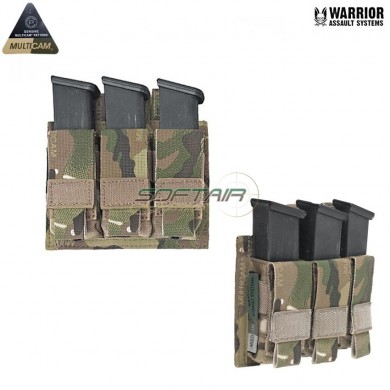 Tasca Tripla Action 9mm Caricatori Pistola Multicam® Warrior Assault Systems (w-eo-tpda-9-mc)