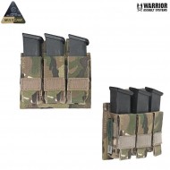 Tasca Tripla Action 9mm Caricatori Pistola Multicam® Warrior Assault Systems (w-eo-tpda-9-mc)