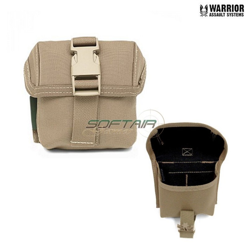 Tasca Singola 7.62 Aw/awm 338 Porta Caricatore Coyote Tan Warrior Assault Systems (w-eo-338-ct)