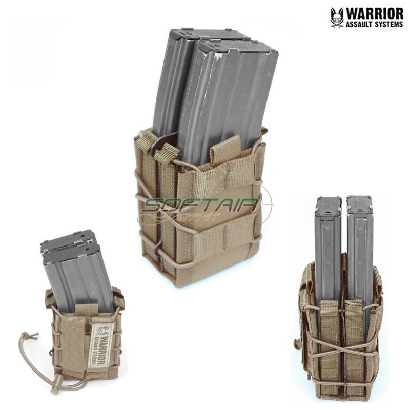 Double Pouch Quick Mag Coyote Tan Warrior Assault Systems (w-eo-dqm-ct) Double Pouch Quick Mag Coyote Tan Warrior Assault Systems (w-eo-dqm-ct)