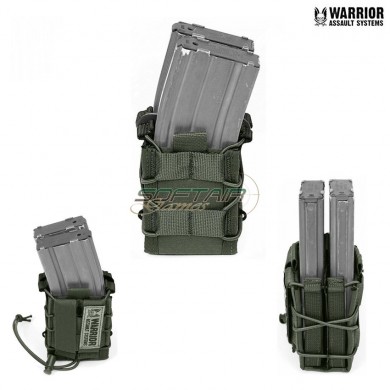 Double Pouch Quick Mag Olive Drab Warrior Assault Systems (w-eo-dqm-od)