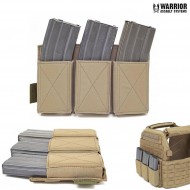 Emp Triple Elastic Magazine Pouch Coyote Tan Warrior Assault Systems (w-eo-temp-ct)