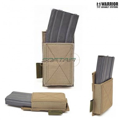 Emp Single Elastic Magazines Pouch Coyote Tan Warrior Assault Systems (w-eo-semp-ct)
