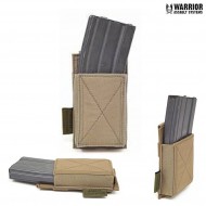 Tasca Caricatori Emp Singola Elastica Coyote Tan Warrior Assault Systems (w-eo-semp-ct)