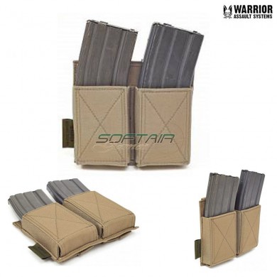 Emp Double Elastic Magazines Pouch Coyote Tan Warrior Assault Systems (w-eo-demp-ct)