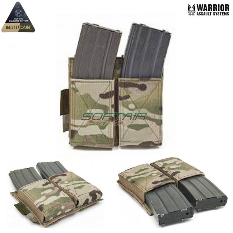 Tasca Caricatori Emp Doppia Elastica Multicam® Warrior Assault Systems (w-eo-demp-mc)