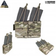 Tasca Snap Doppia Porta Caricatori M4 5.56mm Multicam® Warrior Assault Systems (w-eo-dsmp-mc)