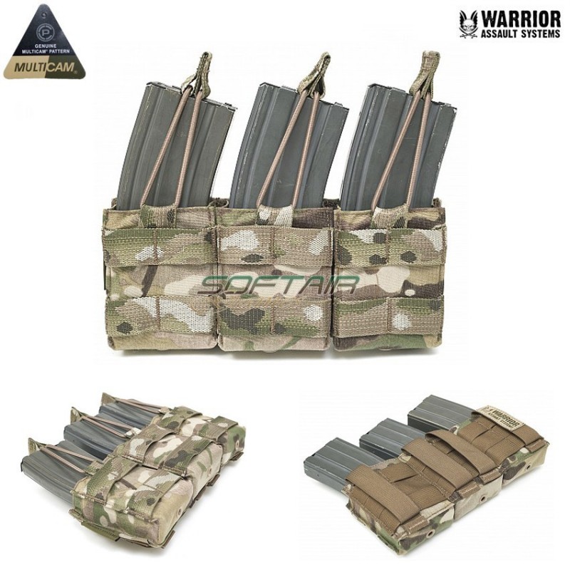 Triple Snap Magazines Pouch Multicam® Warrior Assault Systems (w-eo-tsmp-mc)