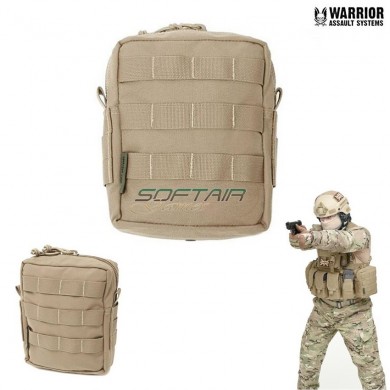Medium Vertical Utility Pouch Coyote Tan Warrior Assault Systems (w-eo-mmup-ct)
