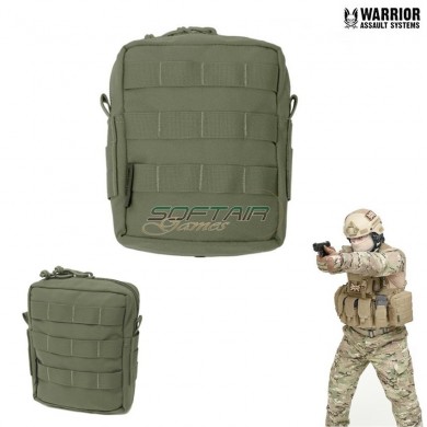 Medium Vertical Utility Pouch Olive Drab Warrior Assault Systems (w-eo-mmup-od)