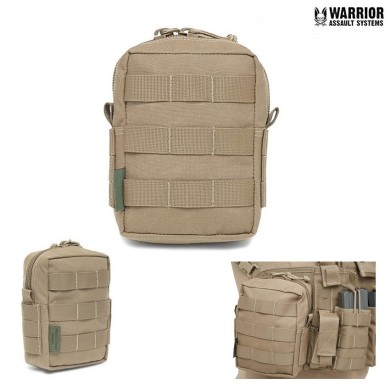 Medium Vertical Utility Pouch Coyote Tan Warrior Assault Systems (w-eo-smup-ct)
