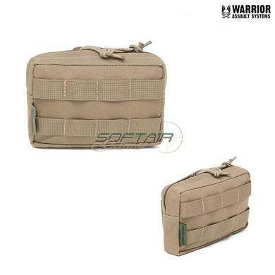 Small Horizontal Pouch Coyote Tan Warrior Assault Systems (w-eo-shmp-ct)