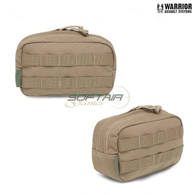 Medium Horizontal Pouch Coyote Tan Warrior Assault Systems (w-eo-mhmp-ct)