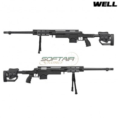 Msr Assault Type Sniper Rifle Bolt Action Black Well (mb4411b)