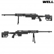 Msr Assault Type Sniper Rifle Bolt Action Black Well (mb4411b)