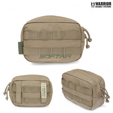 Large Horizontal Utility Pouch Coyote Tan Warrior Assault Systems (w-eo-hup-ct)