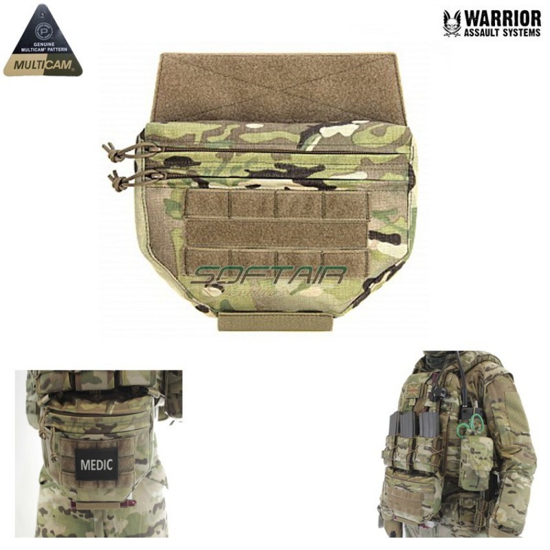 Tasca Drop Down Velcro Utility Multicam® Warrior Assault Systems (w-eo-ddvup-mc)