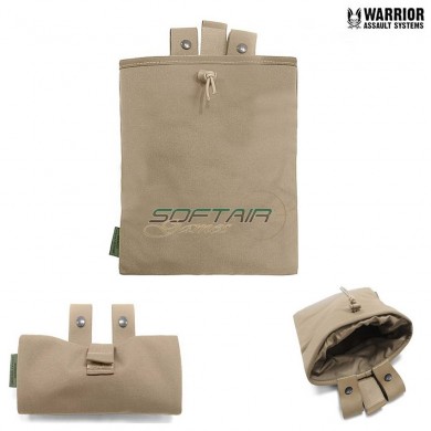Large Roll Up Dump Pouch Coyote Tan Warrior Assault Systems (w-eo-lrudp-ct)