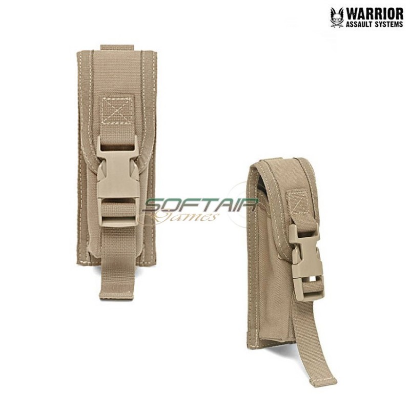 Tasca Small/medium Torcia/silenziatore Coyote Tan Warrior Assault Systems (w-eo-smtp-ct)