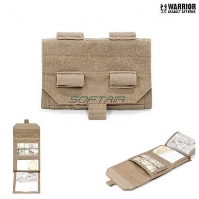 Admin Front Opening Pouch Coyote Tan Warrior Assault Systems (w-eo-foa-ct)