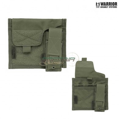 Admin Large Pistol/torch Pouch Olive Drab Warrior Assault Systems (w-eo-admin-l-od)