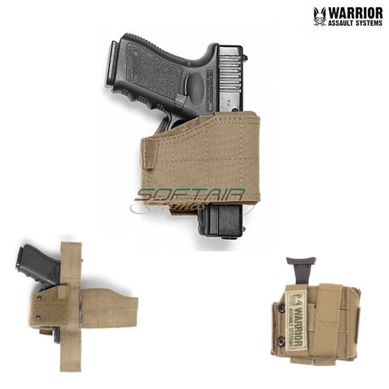 Fondina Universale Porta Pistola Per Destri Coyote Tan Warrior Assault -  Softair Games - ASG Softair San Marino