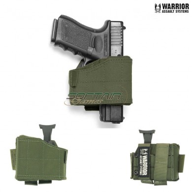 Universal Pistol Holster For Right Handed Olive Drab Warrior Assault Systems (w-eo-uph-od)
