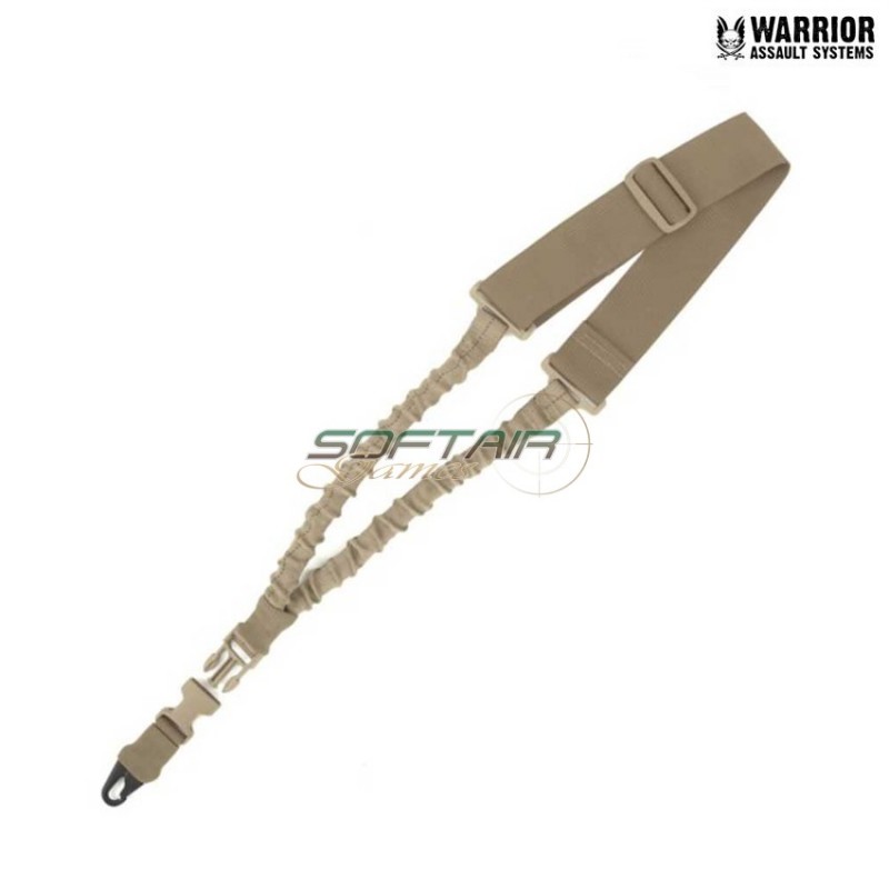 Single Point Bungee Sling H&k Hook Coyote Tan Warrior Assault Systems (w-eo-spbs-ct)