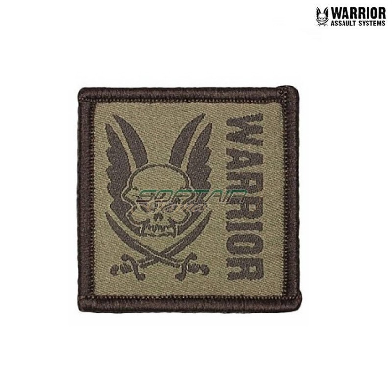 Patch Square Velcro Dark Earth Warrior Assault Systems (w-eo-patch-v-de)