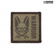 Patch Square Velcro Dark Earth Warrior Assault Systems (w-eo-patch-v-de)