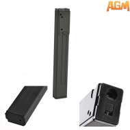 Caricatore Monofilare Per Mp40/sten/mp12 Da 50bb Agm (agm-310498)