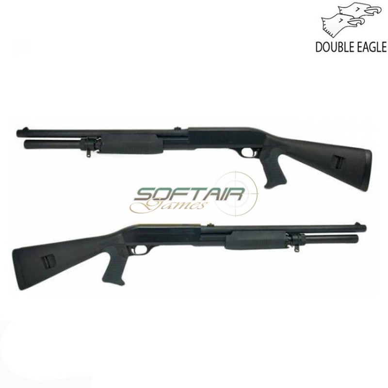 Fucile A Pompa M3 Extra Long Black Double Eagle (m56al) - Softair Games -  ASG Softair San Marino