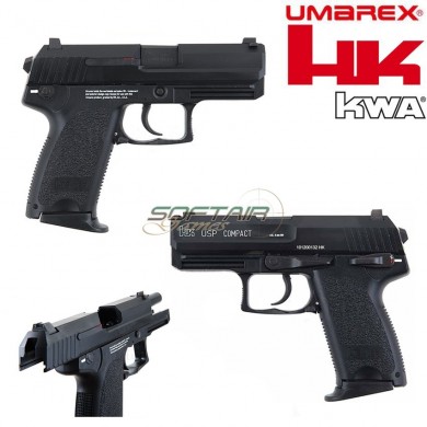 Gas Pistol H&k Usp Compact Kwa Umarex (um-2.5682)