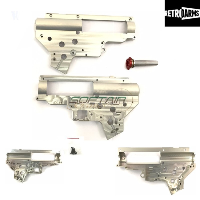 New Gearbox Shell Cnc Qsc V2 9mm Retroarms (ra-6842)