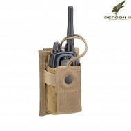 Tasca Porta Radio Coyote Tan Defcon 5 (d5-rp01ct) Tasca Porta Radio Coyote Tan Defcon 5 (d5-rp01ct)