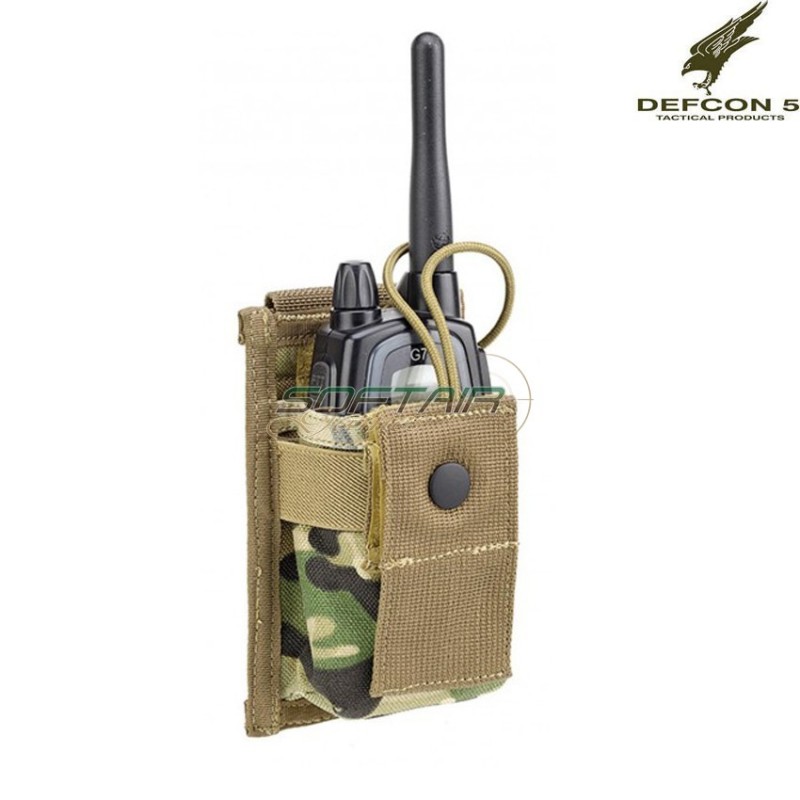 Tasca Porta Radio Multicam Defcon 5 (d5-rp01mc) Tasca Porta Radio Multicam Defcon 5 (d5-rp01mc)