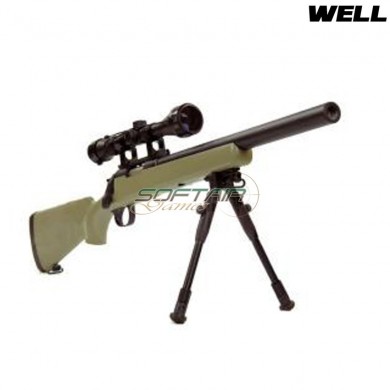 Fucile A Molla Full Set Vsr10 Short Barrel Sniper Tan Well (mb02tfull)