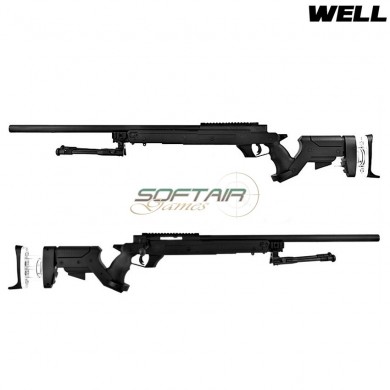 Sniper Spring Rifle L96 Tactical Karabiner Mauser Black Well (mb05b)