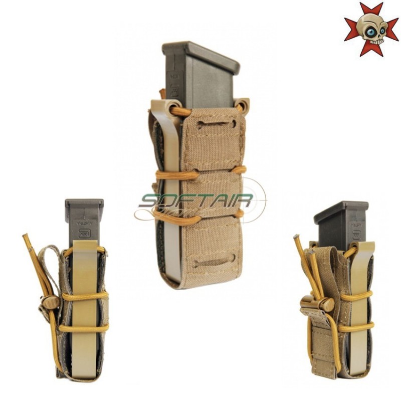 Porta Caricatore Fast Singolo Pistola Coyote Brown Templars Gear (tg-fmpds-cb)
