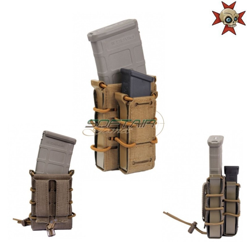 Double Decker Magazine Pouch Coyote Brown Templars Gear (tg-fmr+p-cb)